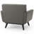 Carson Carrington Hogen Top-Grain Leather Lounge Accent Armchair-1076312076-1076312077