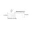 Conception de table basse à roulettes Minimalist-131440746