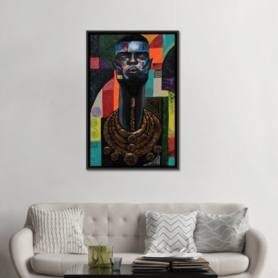 King Vibes - Wall Art Print - Framed Canvas