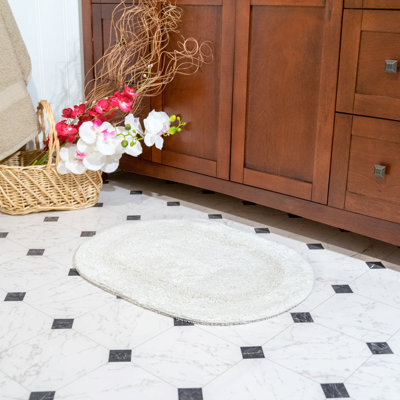 Nauvoo Cotton Blend Bath Rug