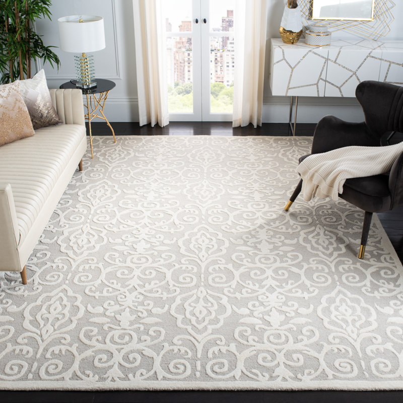 Chesterfeld Martha Stewart Hand Tufted Wool Oriental Rug, Rectangle 8' x 10'