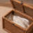 Ascano Nature Rattan Storage Box, Rattan Decorative Storage,Different Size