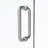 Celesta - W x 72'' H Pivot Door Frameless with-15662683-15662685