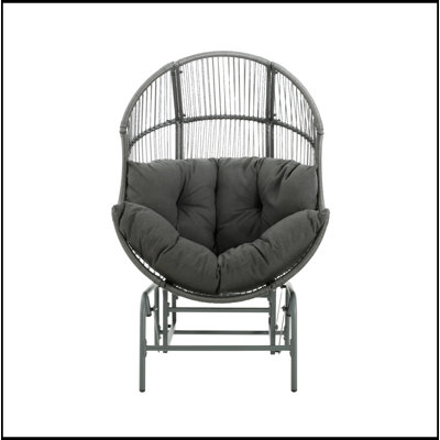Outdoor Wicker Glider Chair