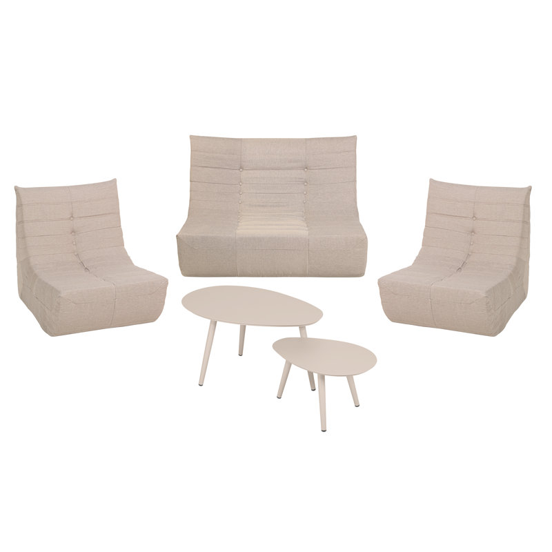 Ensemble de canapé et causeuse 5 pièces Deko Living