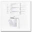 Armoire de rangement autoportante avec portes et tiroirs, panier à linge inclinable, tablette réglable-1418500886