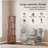 Rotating Bookshelf With Wheels, Round Bookcase, 360° Spinning Book Shelf Tower For Small Space-818243042