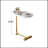 2-pieces White C-shaped Side Table, C Shaped End Table, Side Table for Couch and Bed