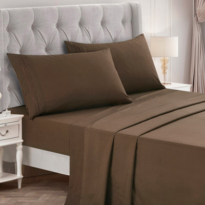 Ensemble de draps en microfibre Jcrown