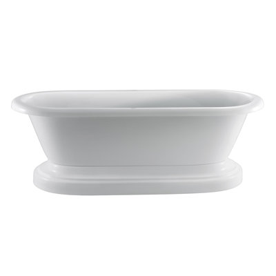 Corinne 72.87 " L x 30.75 " W Freestanding and Mounting / Installation Required Soaking Acrylic Bathtub