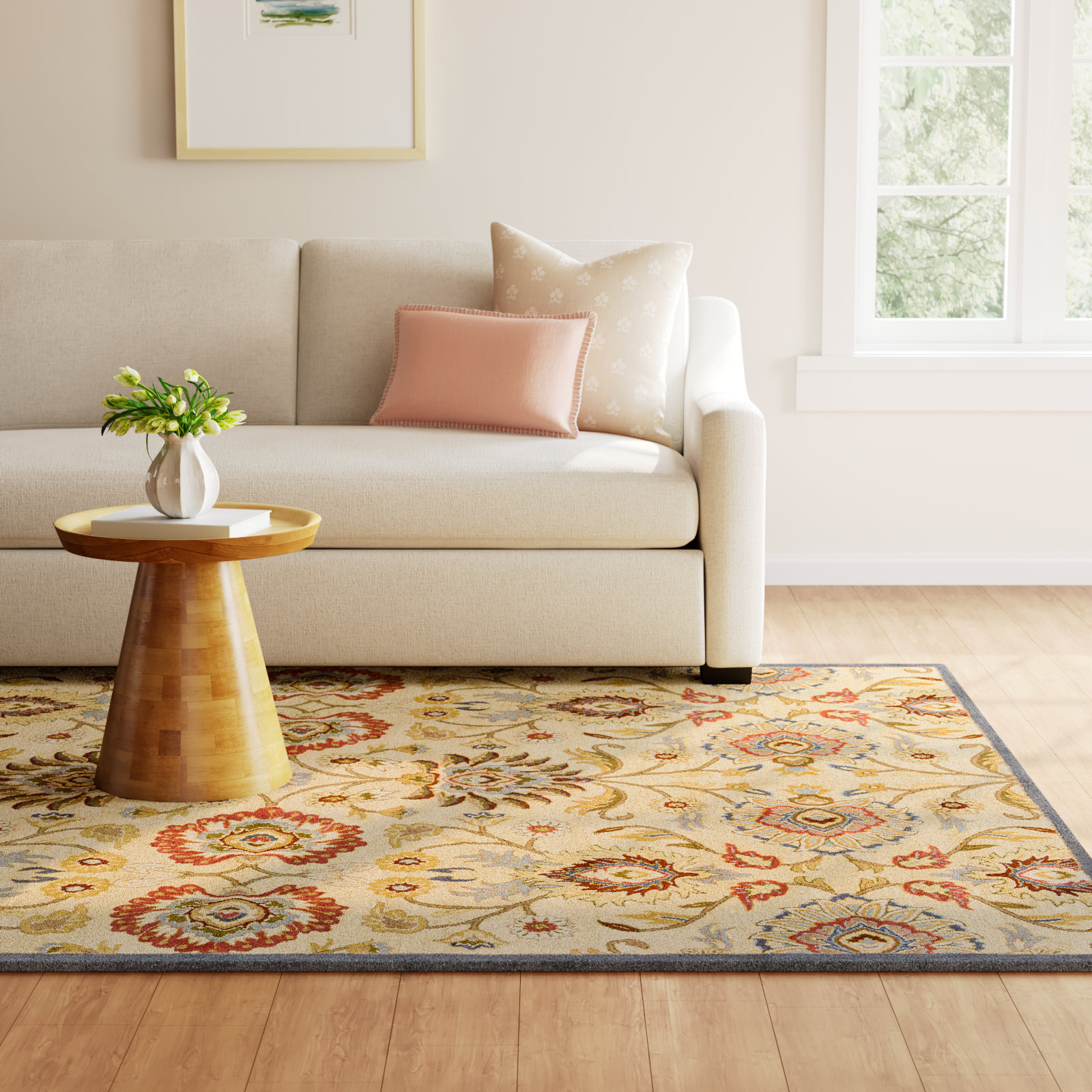 Arden Hand Tufted Wool Rug, Rectangle 4' x 6'