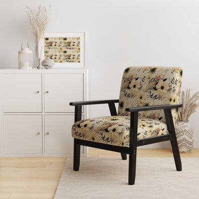 Fauteuil d'appoint rembourré Cottage