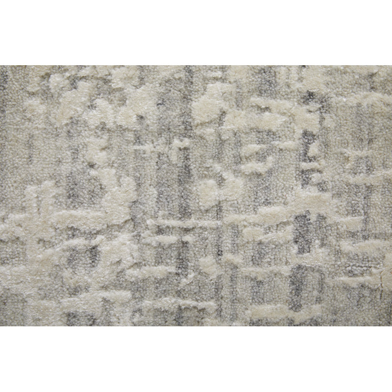 Eastfield Abstract Area Rug in Ivory, Rectangle 12' x 15'