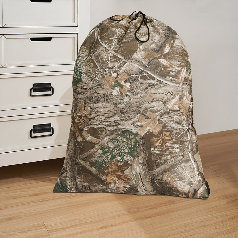 Realtree Edge Camouflage & Hunting Forest Theme Hamper Storage Baskets 28"x39.5"
