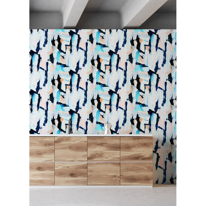 The Blush Label Tilda 10' L x 25" W Wallpaper Tile, Paper