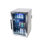 Mont Alpi 27"H x 18.5"W x 17"D Stainless Steel All Weather 2.7 Cu. Ft. Outdoor Refrigerator Glass Door 90 Can Beverage Wine Cooler Home Patio Backyard Compact Fridge + Temperature Control + Lockable Door + 3 Adjustable Racks + Blue LED Ambient Lighting