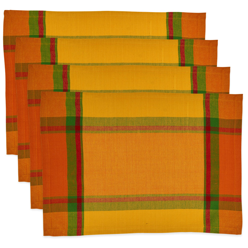 Manon Collection Cotton No Pattern Rectangle Placemat