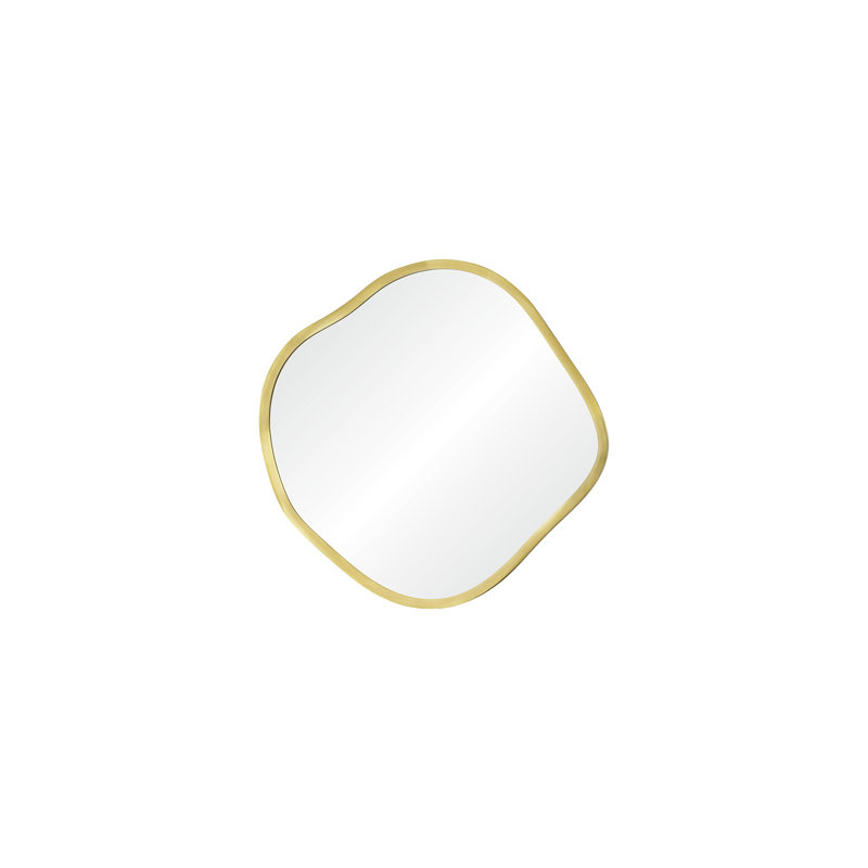 Metal Irregular Wall Mirror