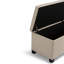 Repose-pieds rectangulaire avec rangement relevable Dover-1897544016