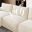 Canapé modulaire en chenille Boneless-1623630240