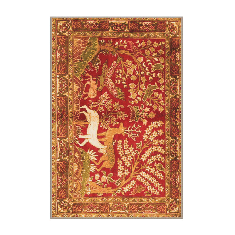 Tapis orange, Rectangle 5 pi x 7 pi