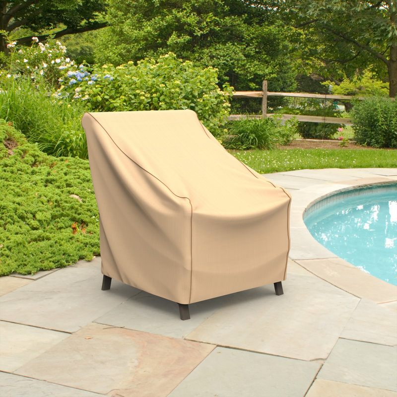 Ivan Water Resistant Patio Chair Cover, 31" H x 30" W x 27" D