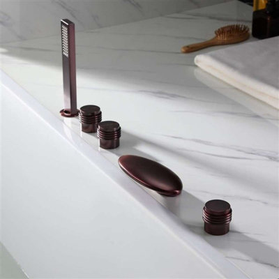 Robinet pour baignoire en bronze huilé Vincci