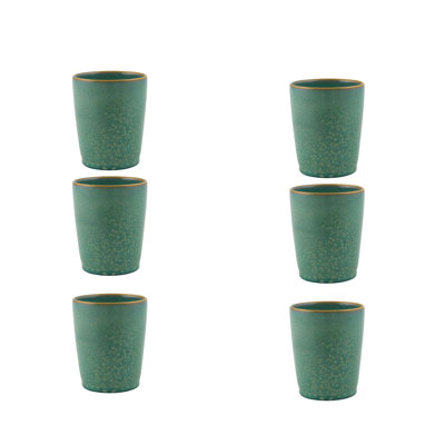 Gemstone Jade Stoneware Teacup