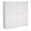 Bowery 4 Door Manufactured Wood Wardrobe-57843965