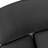 Gamada Adjustable Height Polyester Office Chair, Black 49.54'' H X 23.85'' W X 23.85'' D