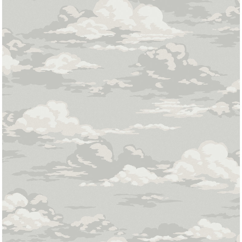Papier peint Cumulus Clouds, Gris