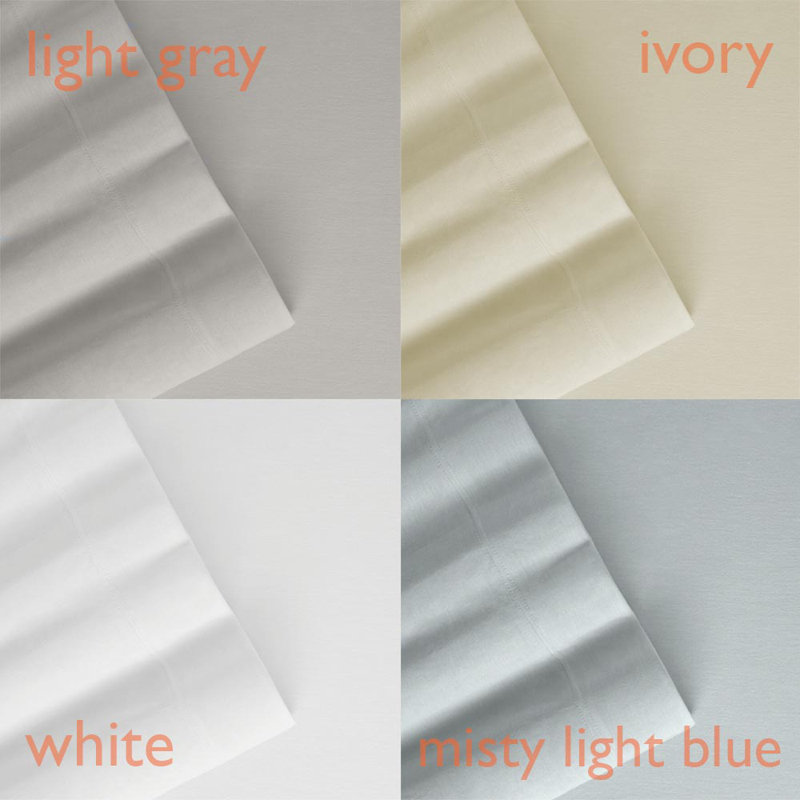 TENCEL Jersey Knit, White, Standard
