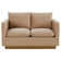 Berengarius 55" Modern Loveseat Upholstered in Velvet with Removable Cushions