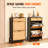 Rattan Shoe Cabinet, Narrow Shoe Storage Organizer With 2 Flip Rattan Drawers And 1 Slide Drawer, Metal Legs, Slim Shoe Entryway Cabinet Ideal For Entryway, Closet, Hallway, Black-1147153836
