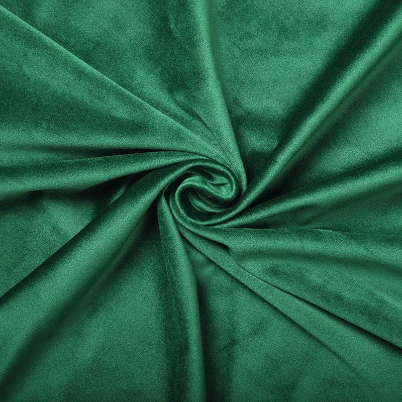 Rideaux occultant et isolants en velours avec œillets pour la maison, Vert, L 52 po x L 63 po