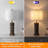 25" Resin Single Table Lamp With USB,Tyoe-C Ports-867618365-867608258