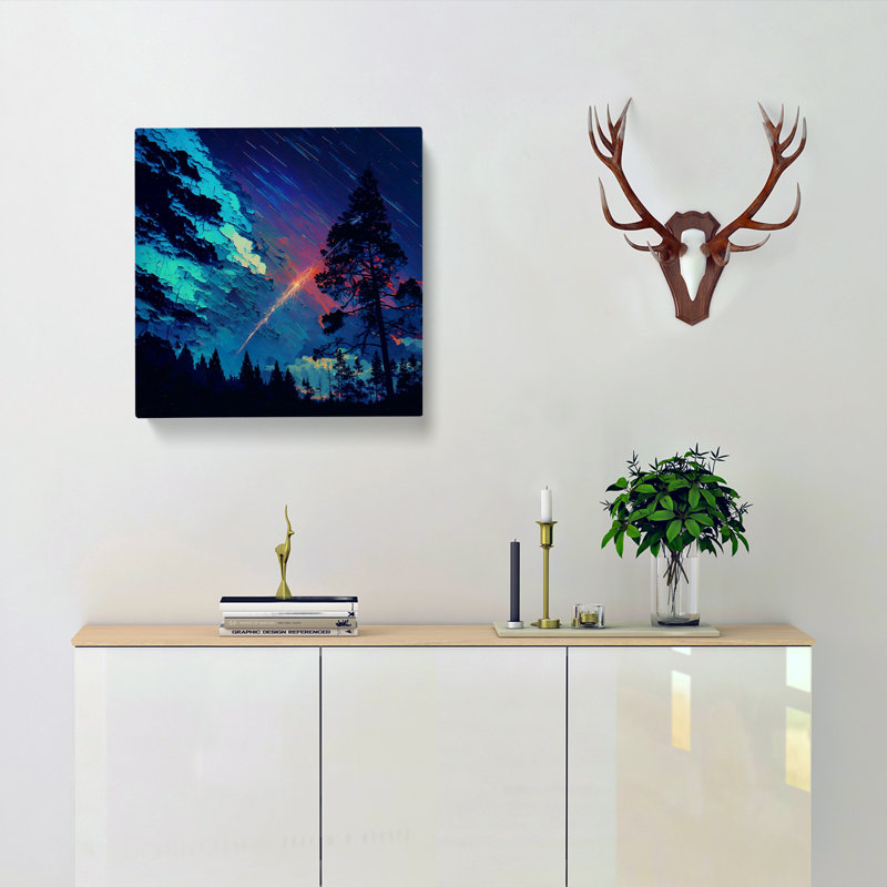 Modern Wall Art - Wrapped Canvas, 50cm H x 50cm W x 3cm D