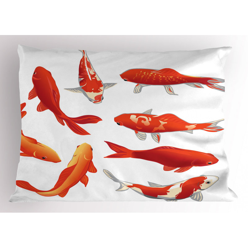 Fish Sham Set, Twin