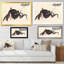 «Fashion Woman», art mural sur toile IV-356549125-356549121