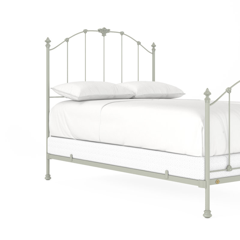 171 Country French Bed | Complete Standard, Full, Sage Green