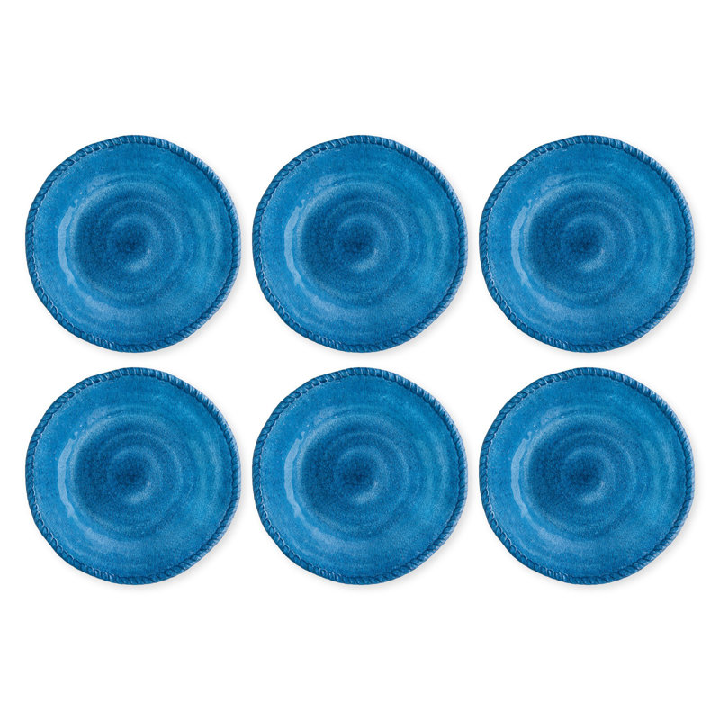 Niko 11" Plate (Set of 6), Blue