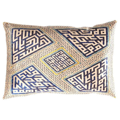 Coussin décoratif en velours