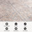 Elise Blue Distressed Medallion Rug – Flat Pile, Washable With Non-Slip Backing-73307950
