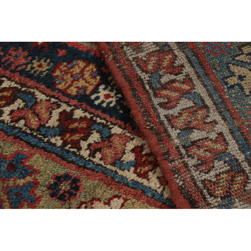 One-of-a-Kind 3'5X13'8 Hand Knotted Area Rug