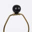 Grande lampe de table chandelier en métal noir mat