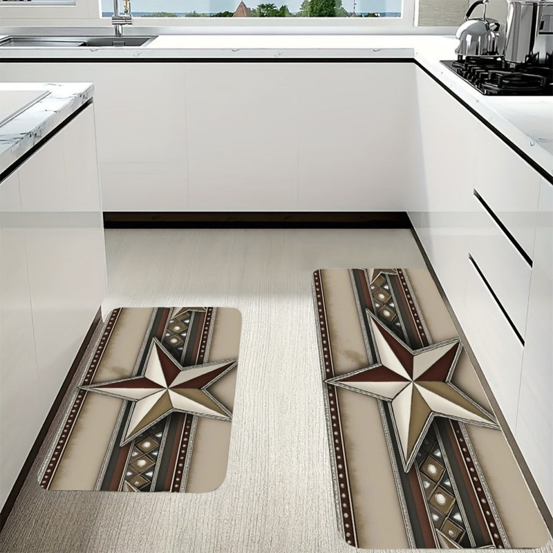 Tapis de cuisine Western Star 2 pièces