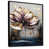 Black Floater Framed