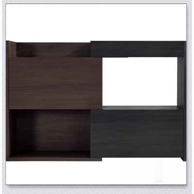Armoire de rangement réglable et multifonctionnelle avec tiroir, idéale pour les petits espaces et une décoration polyvalente