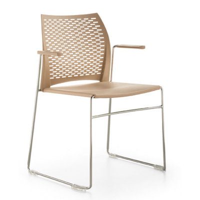 Chaise d'invité à traîneau réseau