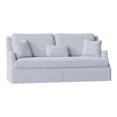 Canapé à accoudoirs arrondis avec coussins réversibles 87,5 po Savannah